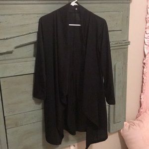 Black cardigan